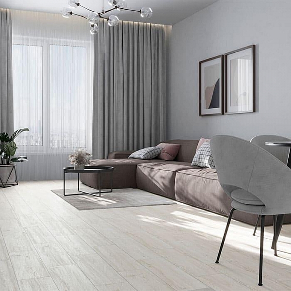 Керамогранит Cersanit Grace 17593 185*598 мм белый