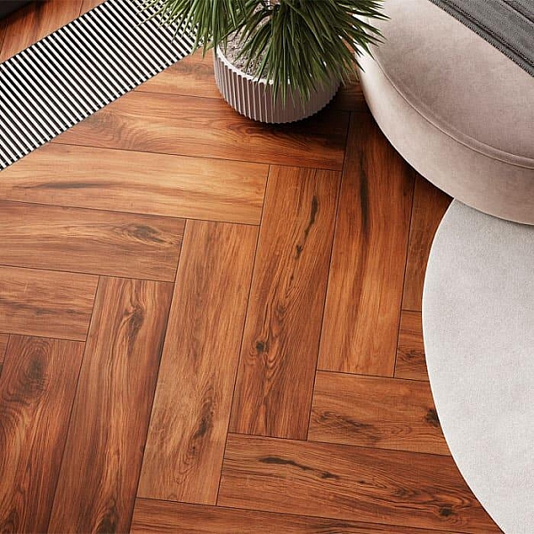 Керамогранит Cersanit Woodberry 17763 218*898 мм коричневый