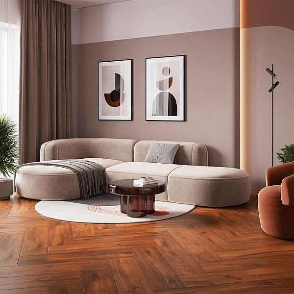 Керамогранит Cersanit Woodberry 17763 218*898 мм коричневый