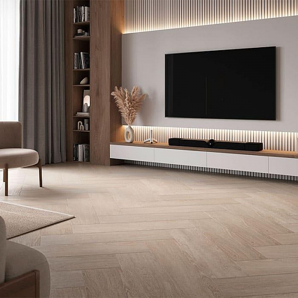 Керамогранит Cersanit Woodberry 17757 218*898 мм светло-серый