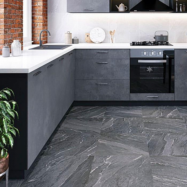 Керамогранит Alma Ceramica Nexstone GFA114NXT70R 570*1140 мм черный