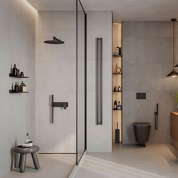 Керамогранит Gracia Ceramica Beton PG 01 1200*600 мм grey