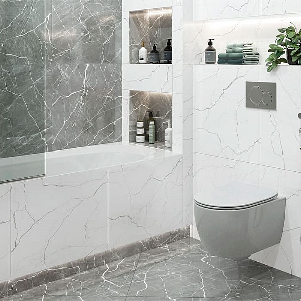 Керамогранит Alma Ceramica Emotion GFA114EMT00L 570*1140 мм белый