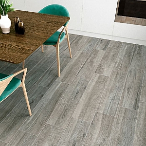 Керамогранит Alma Ceramica Sherwood GFU92SWD07R 200*900 мм серый. Изображение - 1