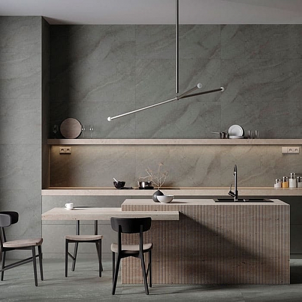 Керамогранит Kerranova Bereg K-2405/MR 1200*600 мм серый