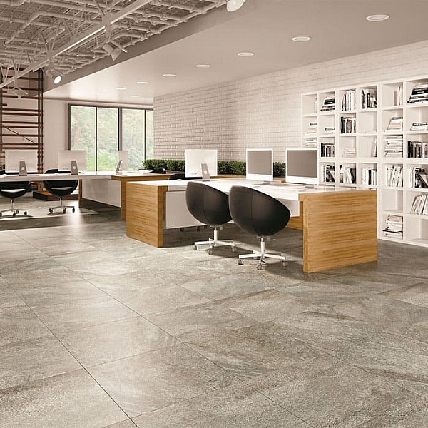 Керамогранит Kerranova Montana K-176/SR 600*600 мм темно-серый