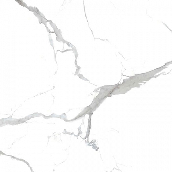Керамогранит Zerde Tile Calacatta 600*600 мм grey mat