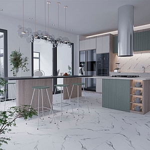 Керамогранит Lux Ceramics RC Moly W 600*600 мм. Изображение - 3