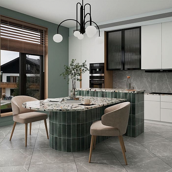 Керамогранит Progres Marble Line NR0382 600*600 мм светло-серый