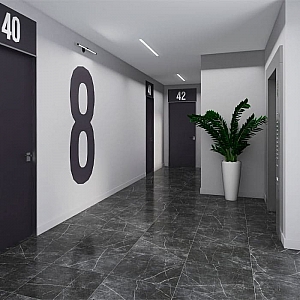 Керамогранит Progres Marble Line NR0383 600*600 мм темно-серый. Изображение - 5