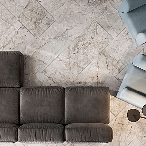 Керамогранит Грани Таганая Petra GRS02-15MD 600*600 мм камень серебристо-бежевый. Изображение - 2