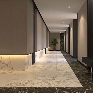 Керамогранит Грани Таганая Ellora GRS01-15 600*600 мм мрамор белый. Изображение - 3