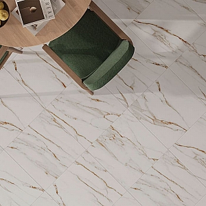 Керамогранит Gracia Ceramica Royal PG 01 450*450 мм white. Изображение - 4