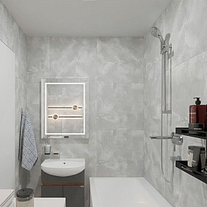 УЦЕНКА Керамогранит Березакерамика (Belani) Bolton GPR 600*600 мм серый. Изображение - 3