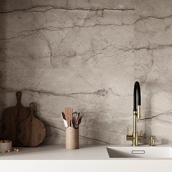 Керамогранит Cersanit Vena 17441 1200*600 мм серый