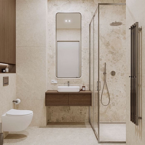 Керамогранит Laparet Ardesia Beige LP6012G0211R 600*119.5 мм бежевый