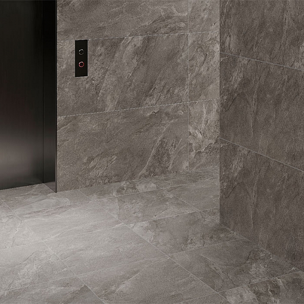 Керамогранит Laparet Porter Gray LP6012G0181R 600*119.5 мм серый