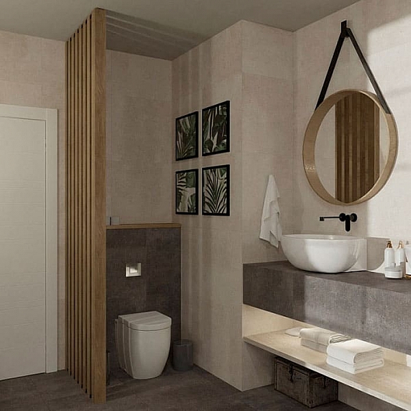 Керамогранит Axima Ronda 600*600 мм светло-серый