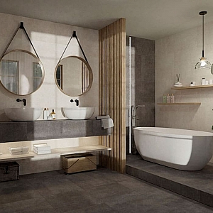 Керамогранит Axima Ronda 600*600 мм светло-серый. Изображение - 4