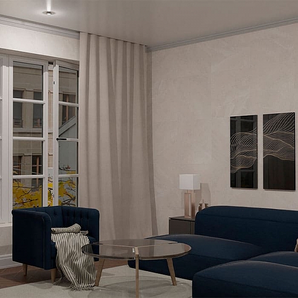 Керамогранит Axima Vigo 600*600 мм светло-серый