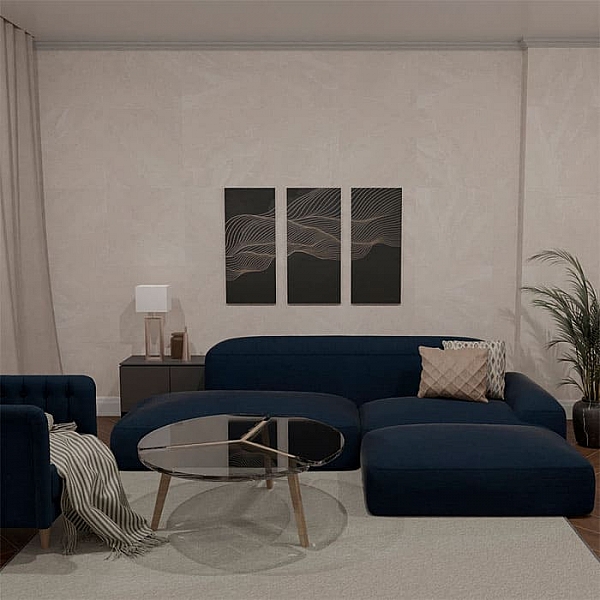 Керамогранит Axima Vigo 600*600 мм светло-серый