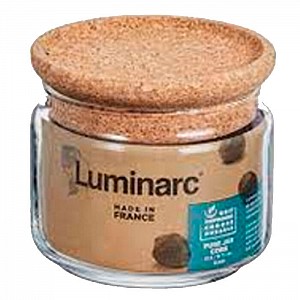 Банка для сыпучих продуктов Luminarc Cork P9618 258222 стеклянная 750 мл