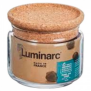 Банка для сыпучих продуктов Luminarc Cork P9619 258215 стеклянная 500 мл