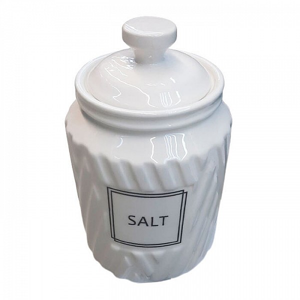 Банка для сыпучих продуктов Home Line Salt HC21B53SA код 256426 800 мл