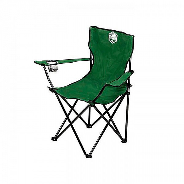 Кресло складное Arizone Coyote 42-909200 кемпинговое с держателем для бутылок + чехол зеленое