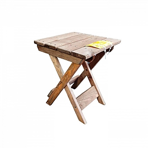 Табурет складной 440*340*340 мм серый