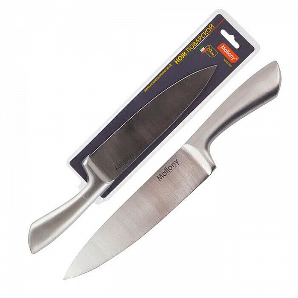 Нож Mallony Maestro MAL-02M 920232 цельнометаллический поварской 20 см
