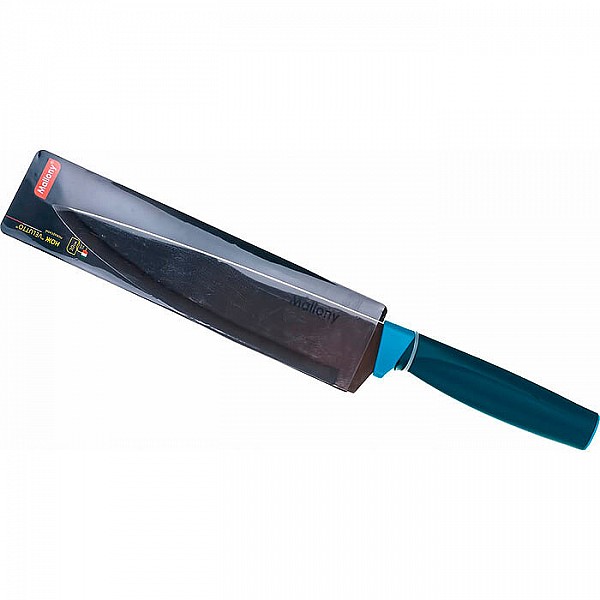 Нож Mallony Velutto MAL-01VEL 005524 поварской с рукояткой софт-тач 20 см