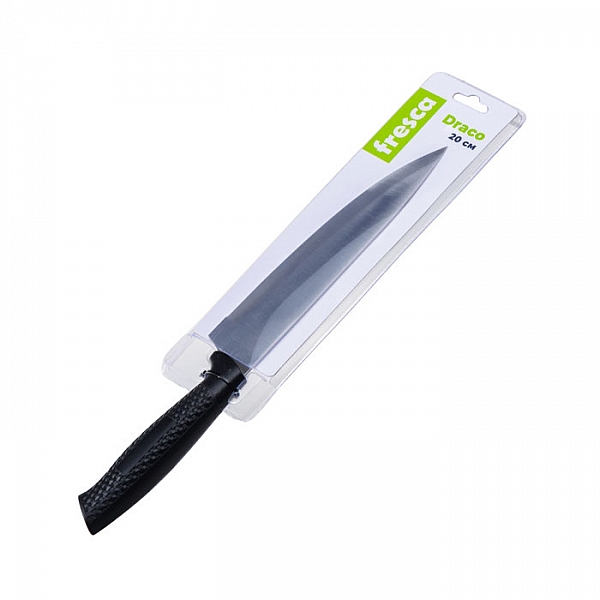 Нож поварской Fresca Draco BB102440 код 287260 из нержавеющей стали с полипропиленовой ручкой 20/32.5 см