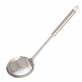 Половник Mallony Nimbus 007417 овальная ручка с подвесом 31.8*9.6 см