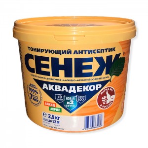 Антисептик Сенеж Аквадекор Х2 -103 2.5 кг сосна