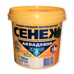 Антисептик Сенеж Аквадекор Х2 -109 0.9 кг орех