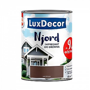Краска антисептик для древесины LuxDecor Njord ладья викингов 0.75 л
