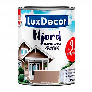 Краска антисептик для древесины LuxDecor Njord стадо северных оленей 0.75 л