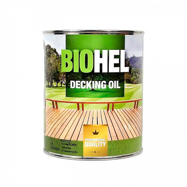 Масло для террас Helios Biohel Decking Oil 1 л