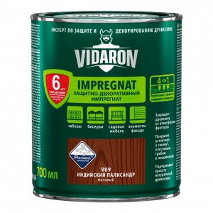 Пропитка для дерева Vidaron Impregnat V09 палисандр индийский 0.7 л