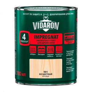 Пропитка для дерева Vidaron Impregnat V01 бесцветная 0.7 л