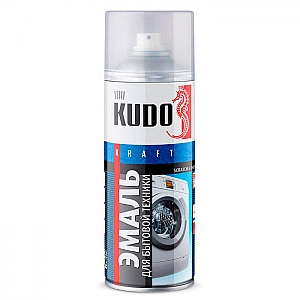 Эмаль Kudo KU-1311 для бытовой техники белая 520 мл