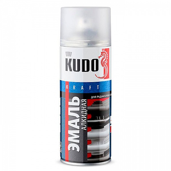 Эмаль Kudo KU-5101 для радиаторов отопления белая 520 мл