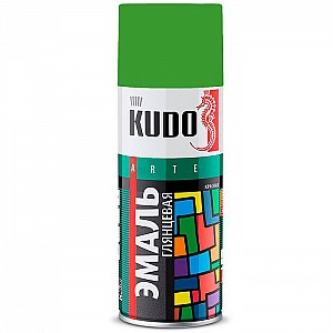 Эмаль универсальная Kudo KU-10088 салатовая 520 мл