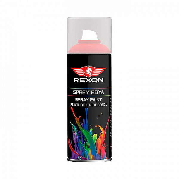 Краска аэрозольная Rexon RAL 9005 черная матовая 400 мл