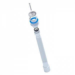 Сифон гофрированный удлинённый Анипласт G216 1 1/4