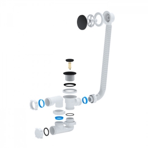 Сифон Cersanit Prime Black 64287 клик-клак. Изображение - 1