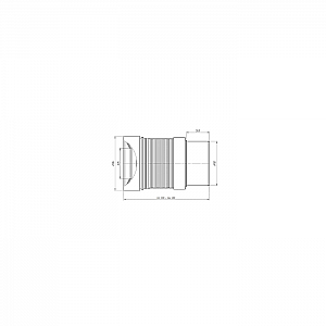 Удлинитель гибкий для унитаза с выпуском Анипласт К821. Изображение - 2