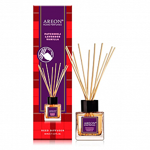 Ароматизатор воздуха Areon Home Perfume Sticks Reed Diffusers Patchouli Lavender Vanilla 50 мл