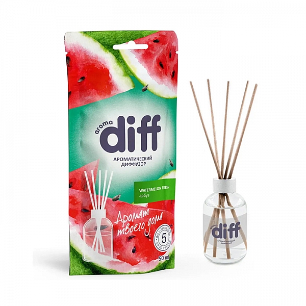 Диффузор Aroma Diff Watermelon Сочный арбуз 50 мл